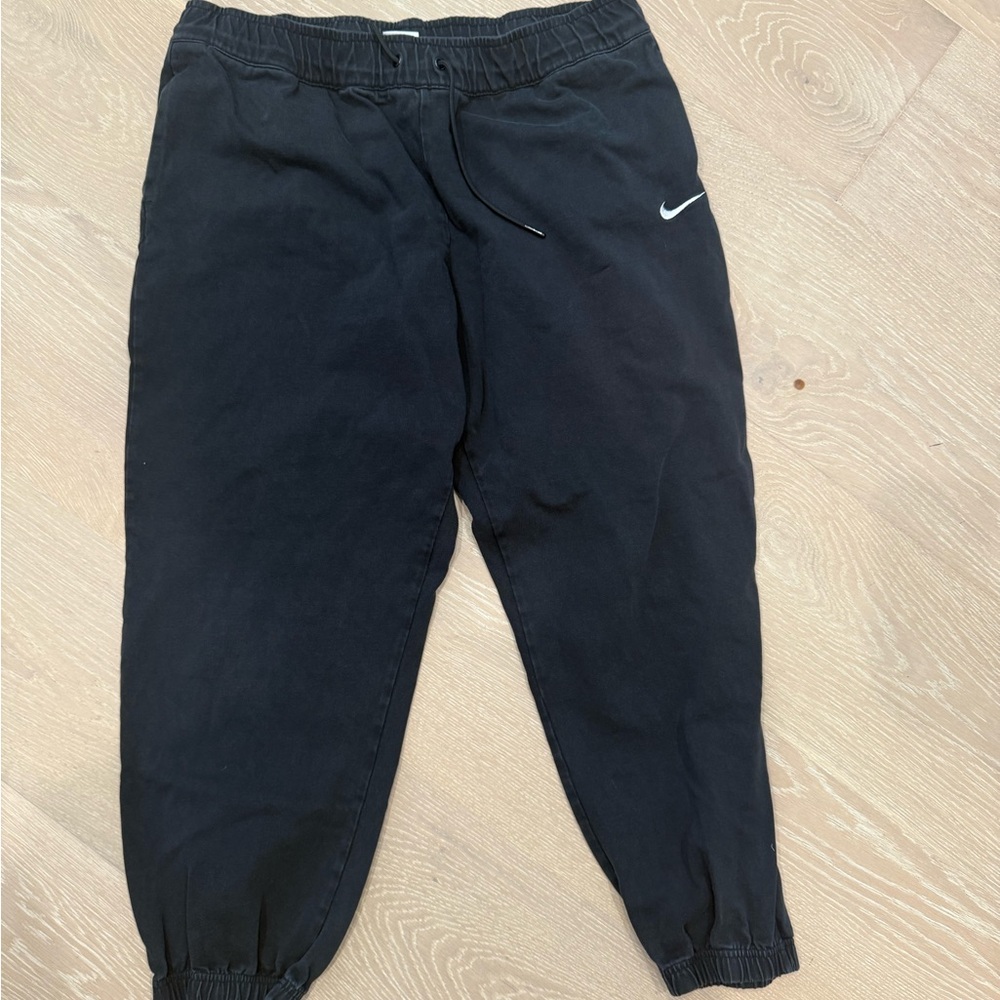 Nike Joggers, Washed Black, Size XL